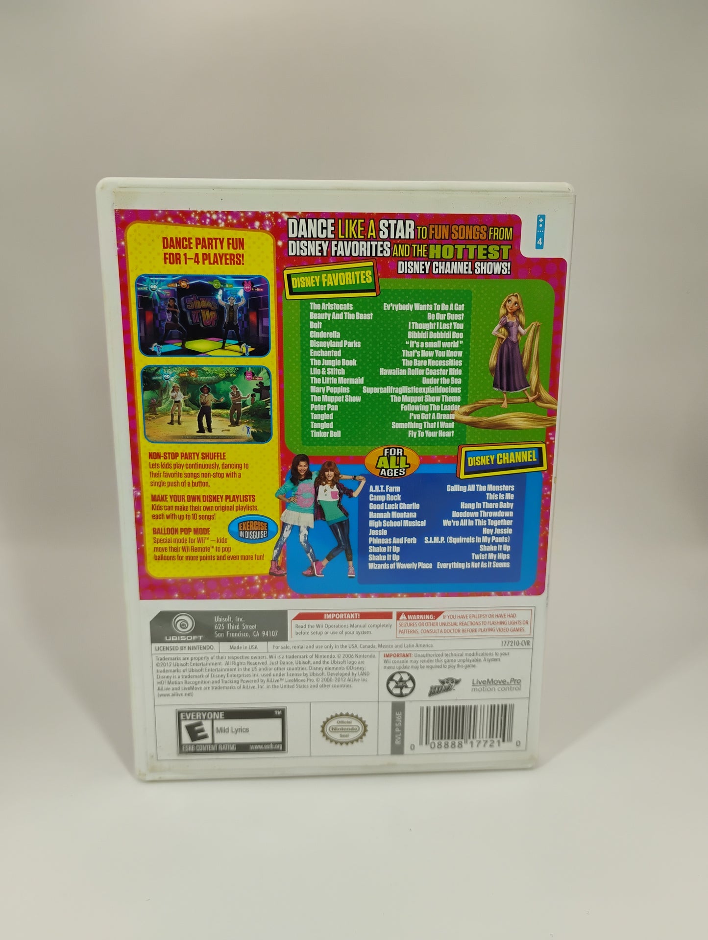 Just Dance Disney Party (Nintendo Wii, 2012)