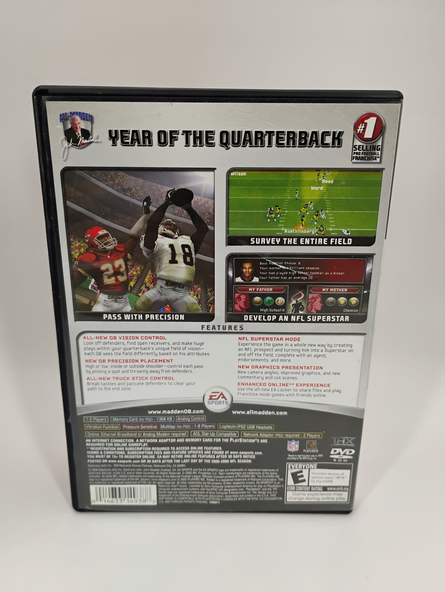 Madden 2006 (Sony PlayStation 2 PS2, 2005)