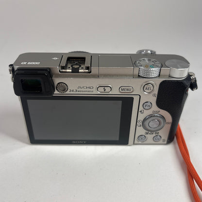 Sony Alpha A6000 24.3MP Compact Mirrorless Digital Camera Body Only