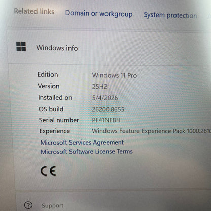 Lenovo ThinkPad X13 Gen 3 21BN008EUS 13.3" Core i5-1235U 16GB RAM 512GB SSD