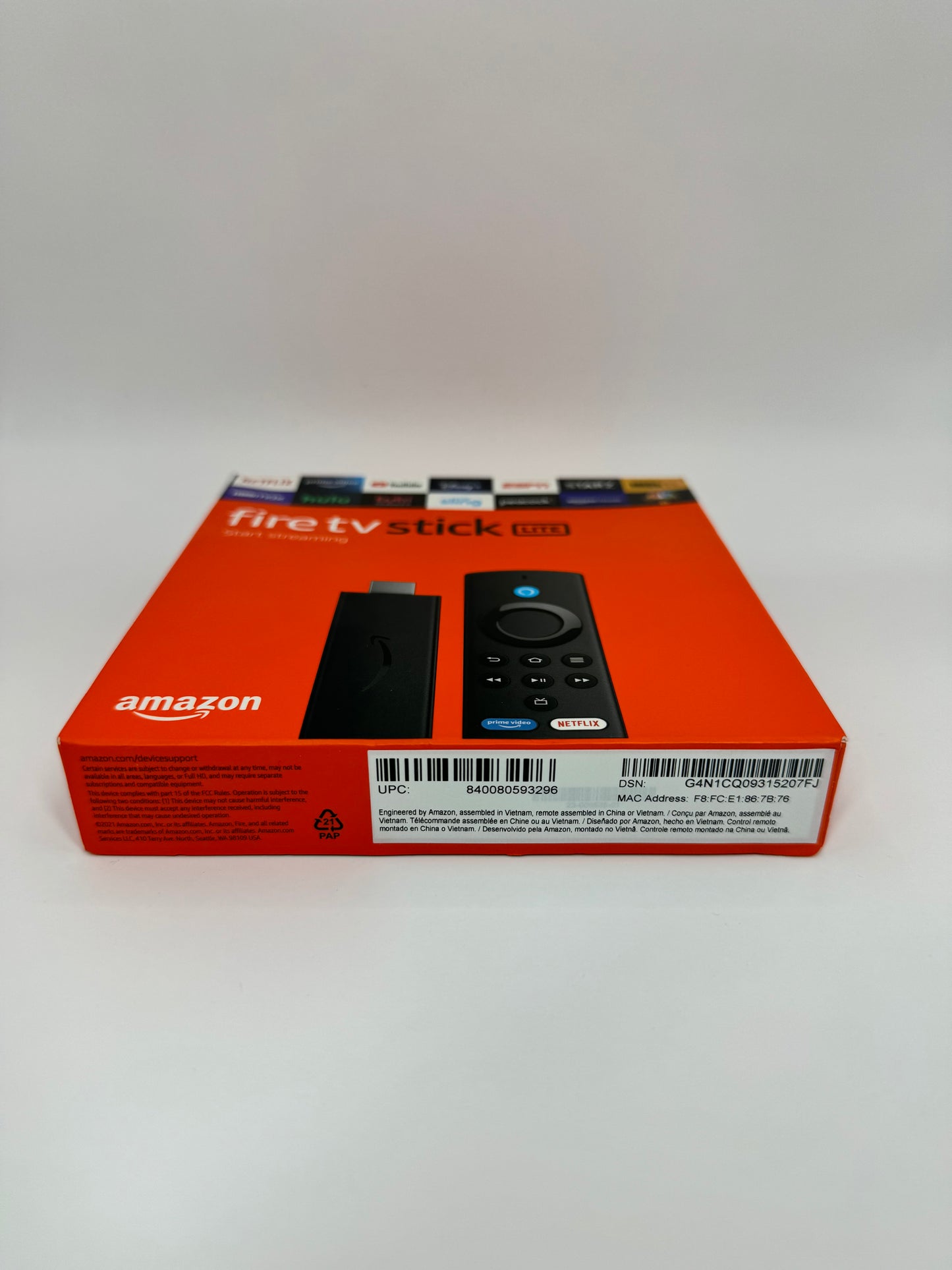 New Amazon FireTV Stick LITE Media Streaming Device