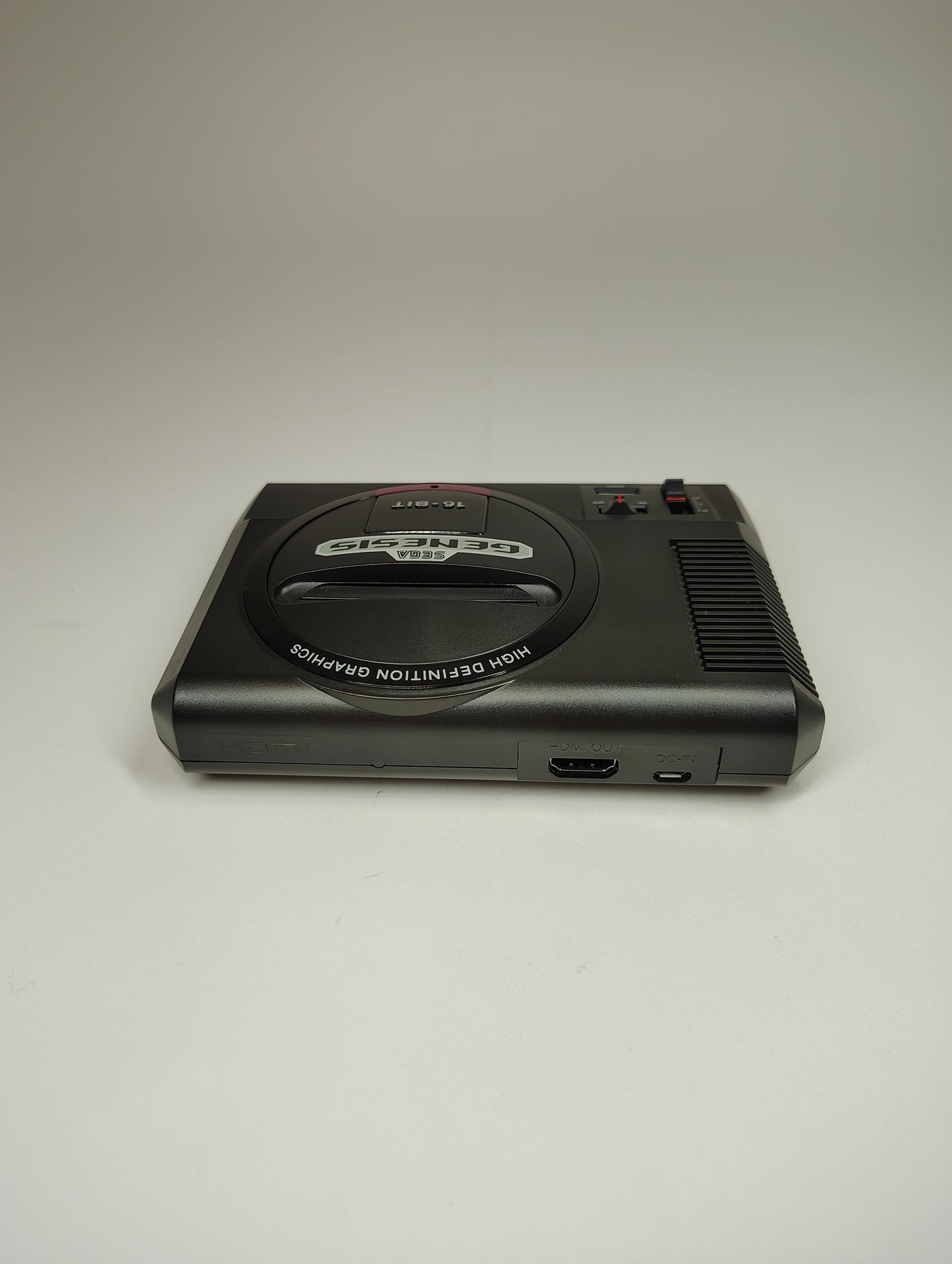 Sega Genesis Video Game Console Black MK-16000 2 Controllers