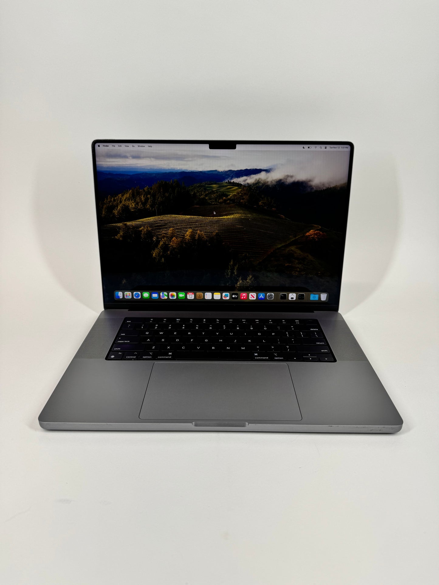 2021 Apple MacBook Pro 16" M1 Pro 3.2GHz 16GB RAM 512GB SSD Silver A2485