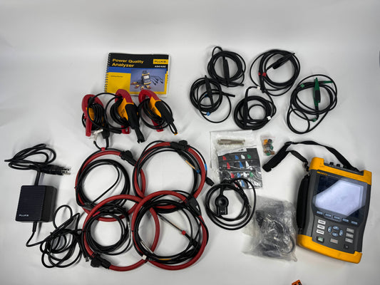 Fluke 435 Power Quality Analyzer with Extras