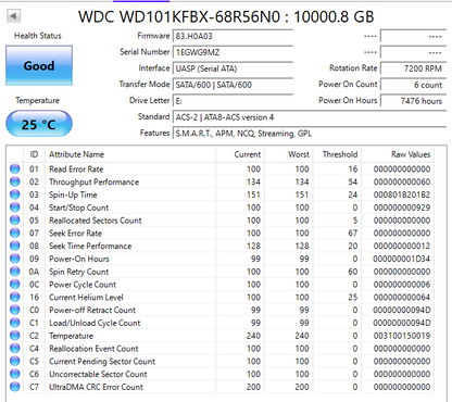 Western Digital WD 3.5" WD Red Pro 10TB SATA III 6Gbps HDD WD101KFBX-68R56N0