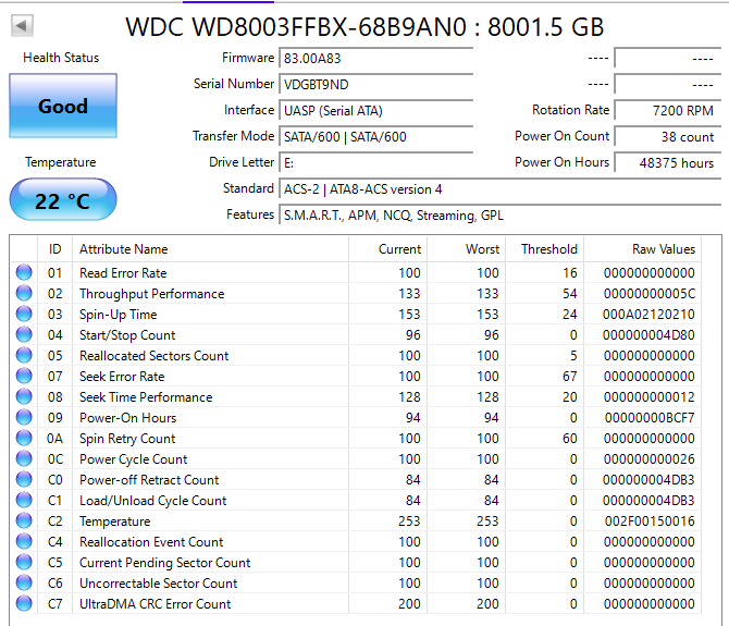 Western Digital WD 3.5" WD Red Pro 8TB SATA III 6Gbps HDD WD8003FFBX-68B9AN0